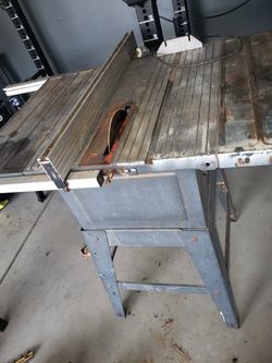 Table saw...