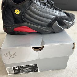 Air Jordan 14 Retro "Last Shot" 2005 (GS) - Size 6.5Y - Original Box Included