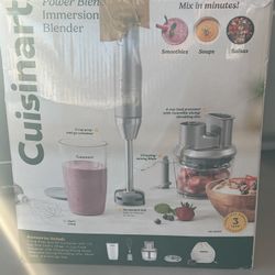 Cuisinart Power Blend Immersion Blender & Food-Processor Set – New