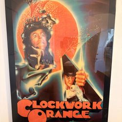 A Clockwork Orange Wood/Resin Poster