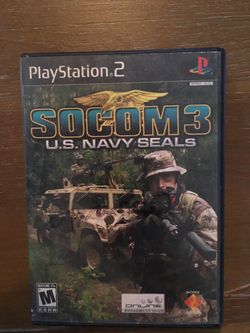 Sony PlayStation ps2 socom 3