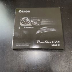 Canon PowerShot G7 X Mark III 
