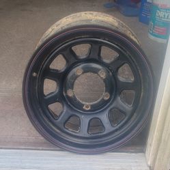4    16" x 7" Amer. Racing Nascar Style Wheels 