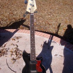 Lakland Skyline Hollowbody-30 Bass Guitar - Black HB-30