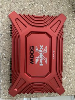 Sony xplod 500w amp