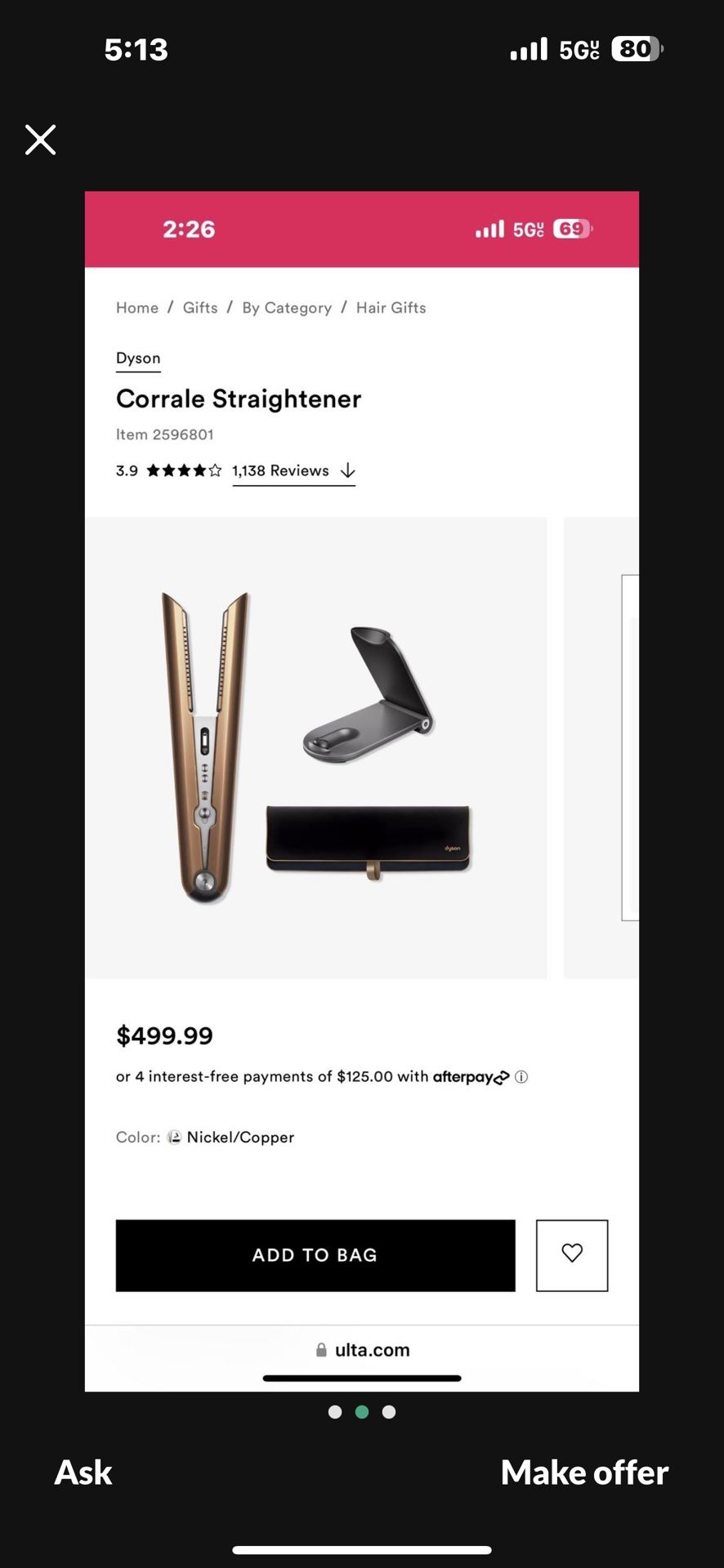 Dyson Iron