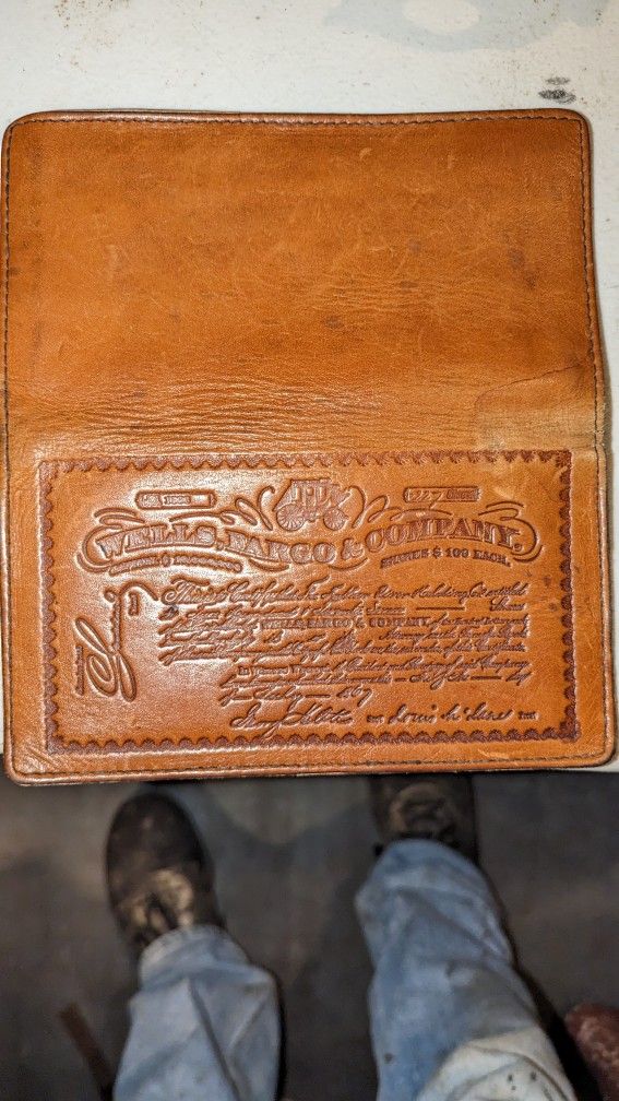 Vintage Wells Fargo Wallet