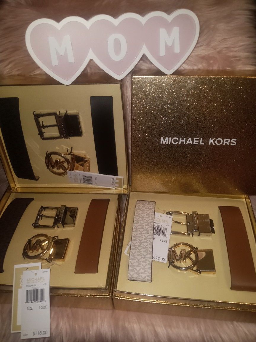 Michael Kors Women's Belt Sets $70 Each Set