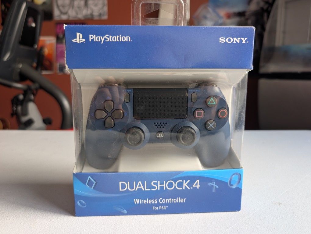 Brand New Dualshock Controller For PlayStation (Midnight Blue) - Main Image