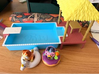 Bluey pool play set