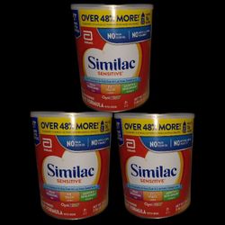 Similac Sensitive Infant Formula (3 Cans)