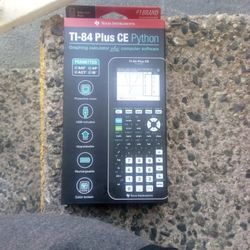 TI -84 Plus CE Python 