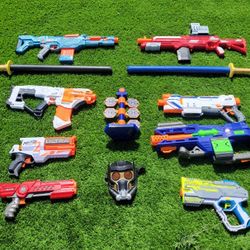 Nerf Gun Lot