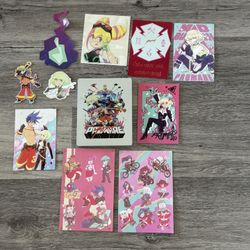 Promare 2 Disc SteelBook And Stickers Lot
