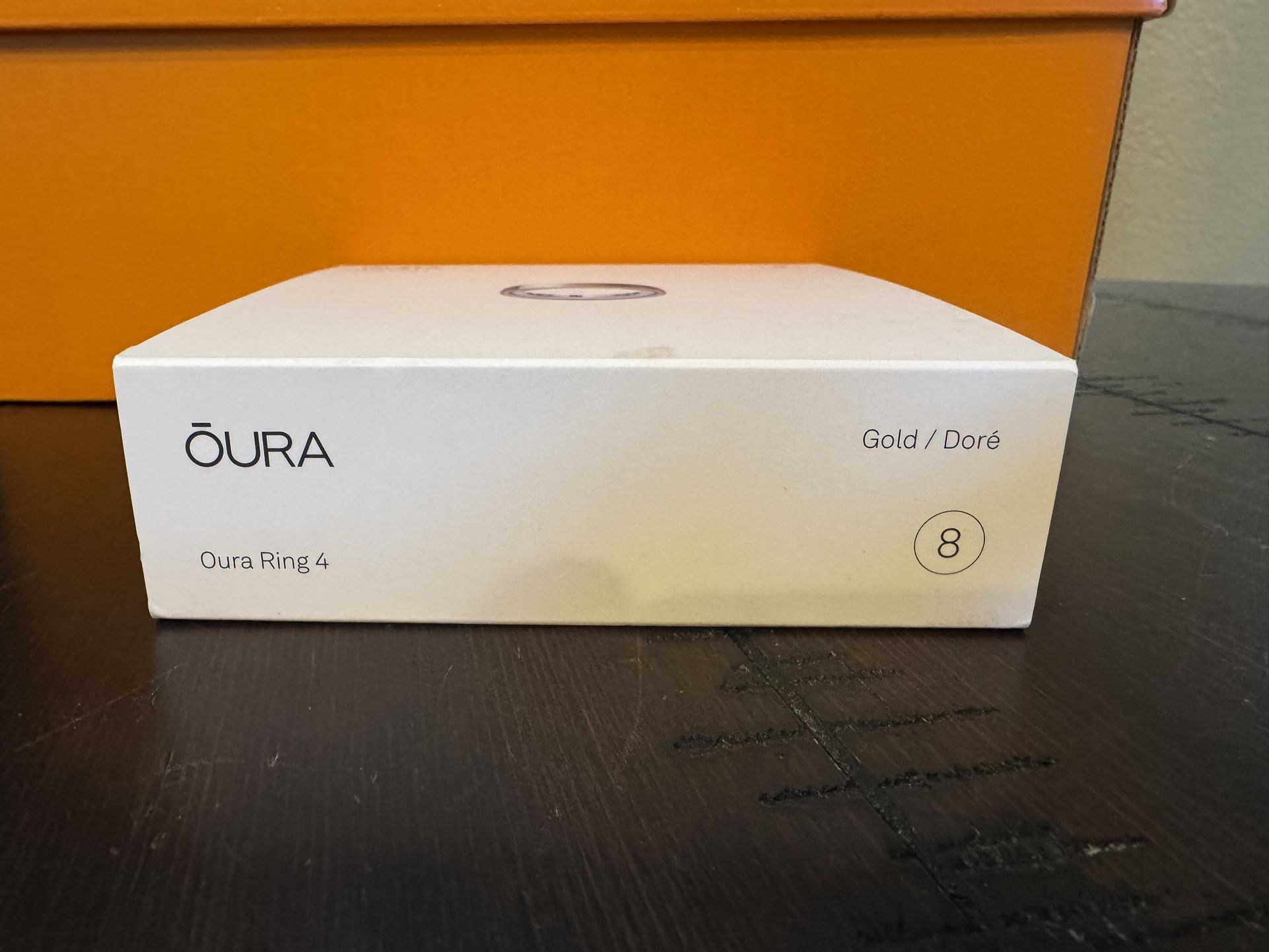 Oura 4 Ring Gold Size 8