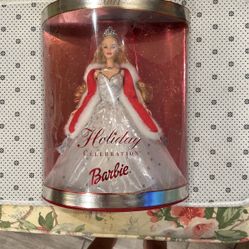 2001 Barbie Holiday Celebration Doll