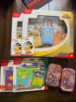 Pokémon TCG 30th Celebration Bundle Lot