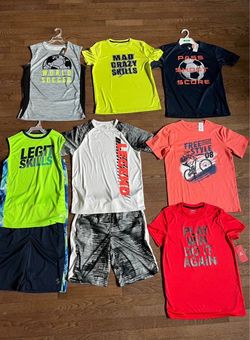 Boys Athletic Shorts and Tees