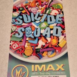 Suicide Squad IMAX First Showing Collector's Ticket 