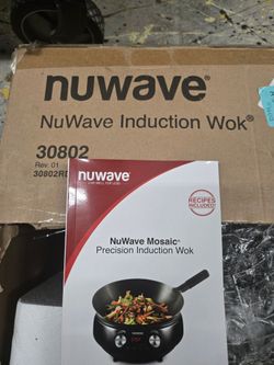NuWave Mosaic Precision Induction Wok 30802