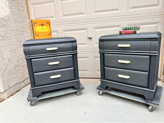 Large nightstand set available