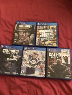 Ps4 games $25 each