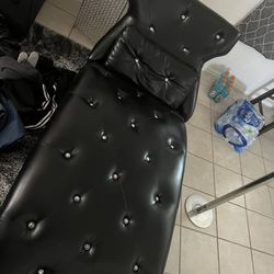 Leather Love Seat 