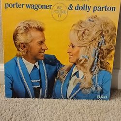 Vintage Dolly Parton Country Music Vinyl Record Album LP 