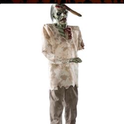 Spirit Halloween axe zombie prop