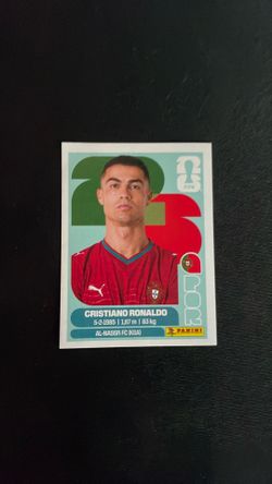Christiano ronaldo panini 2026 world cup