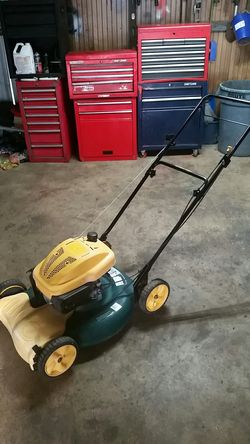 (349.99 VALUE) 22" Yardman 139cc PowerMore Self Propelled Gas Operated Walk Behind Push Mower