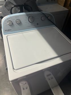 Whirlpool washer and dryer