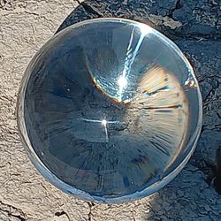 Crystal Ball- 150mm (6") Sphere - Clear