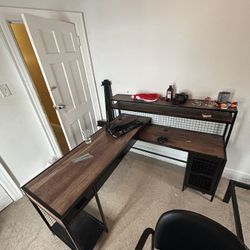 L Shape Desk