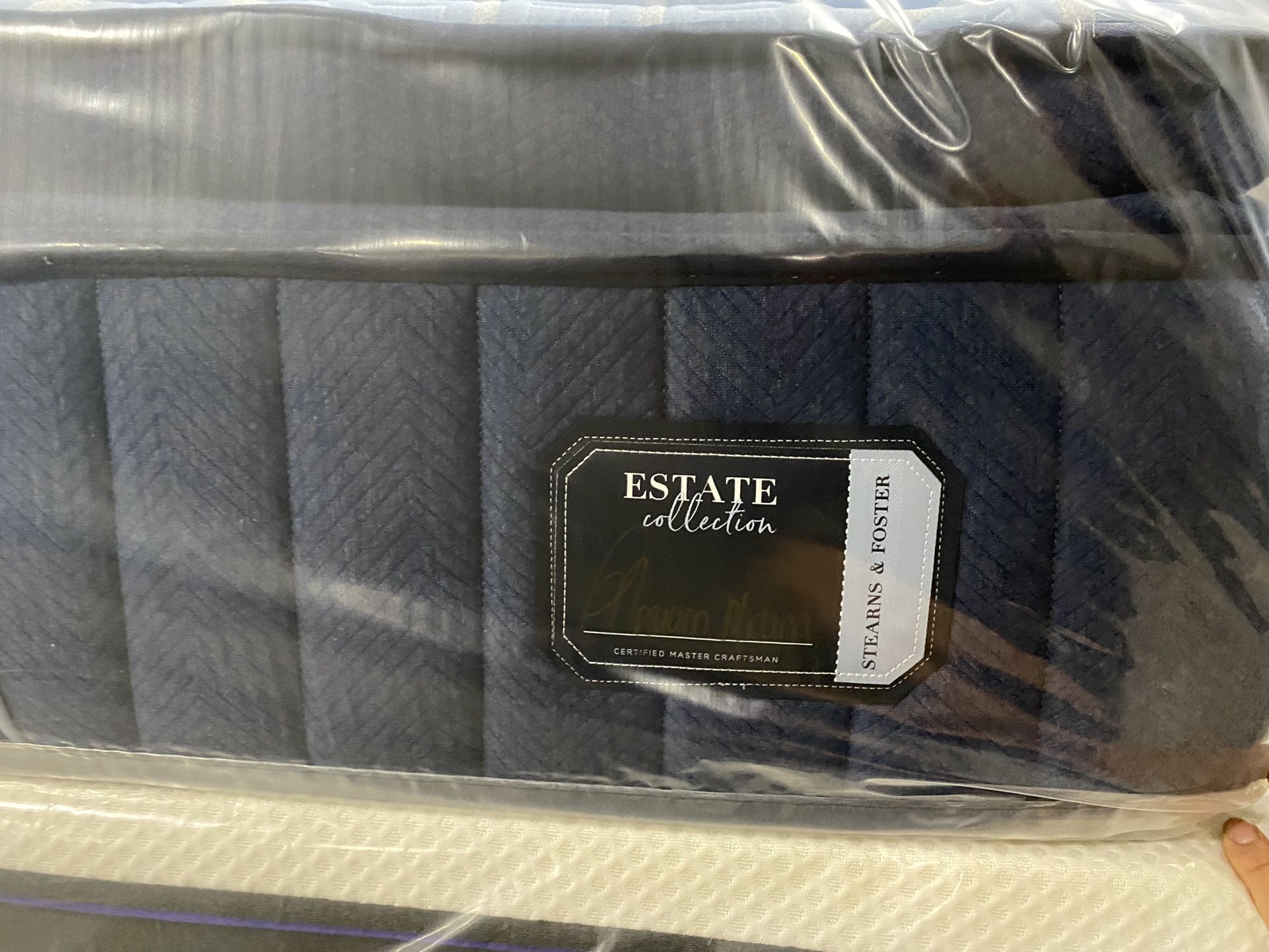 King Size Stearns And Foster Estate Collection Brand New