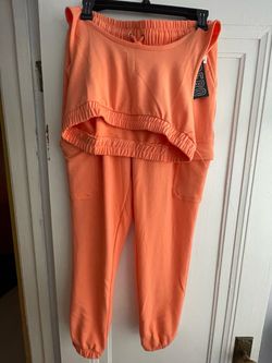 2 piece stretch pants and top