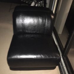 Leather sectional middle piece