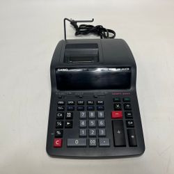 Casio DR-210TM heavy-duty printing calculator.  
