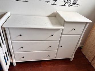 Solid wood baby dresser