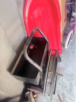 Steel banding cart with steel roll