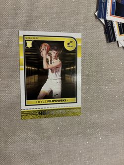 NBA Panini Kyle Filipiwski Rookie NBA Card NBA Hoops 2024-2025 