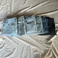 6 PacSun Men’s Jeans Bundle Size 30 – Barely Used – Skinny, Slim Taper & Stacked Skinny