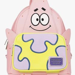 Loungefly SpongeBob Patrick Cosplay Backpack New With Tags 