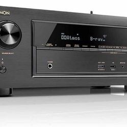 Denon AVR-X2300W 7.2 receiver, 4K Ultra HD, Atmos, DTS:X, Wifi, Bluetooth, 2 Zones