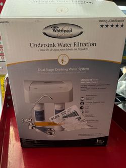 Whirlpool Gold Undersink Dual Stage Water Filtration System