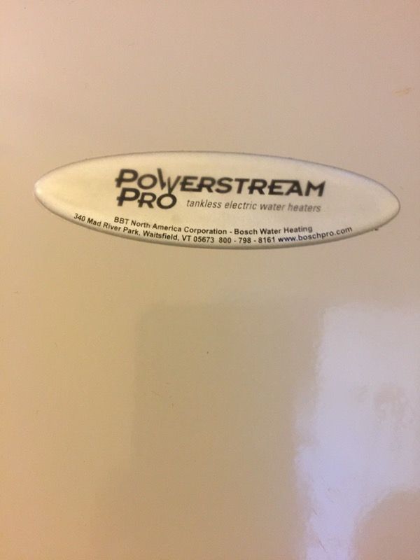 Power Stream Pro Tankless Water Heater For Sale
