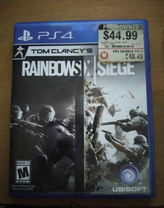 Rainbow Six Siege For PS4 