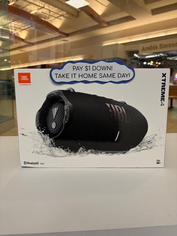 JBL Xtreme 4 Bluetooth Speaker New - Pay $5 today and the rest later!!