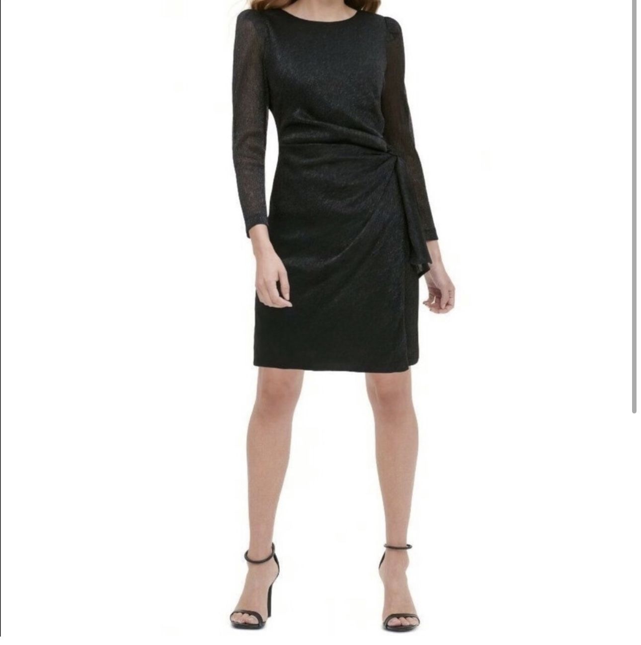 TOMMY HILFIGER "metallic sheath" dress Size: 8