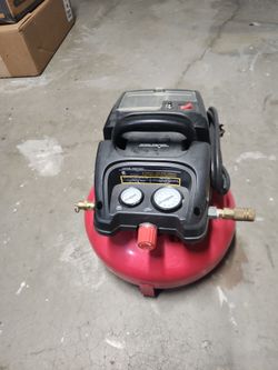 Central pneumatic pancake compressor